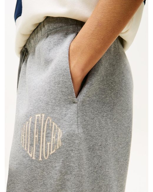 Tommy Hilfiger Blue Flex Fleece Relaxed Cuffed Leg Joggers