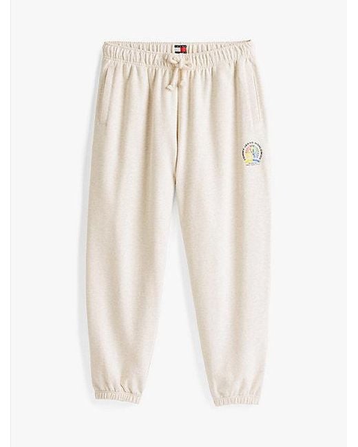 Tommy Hilfiger Varsity Relaxed Fit Jogger Met Logo in het Blue voor heren