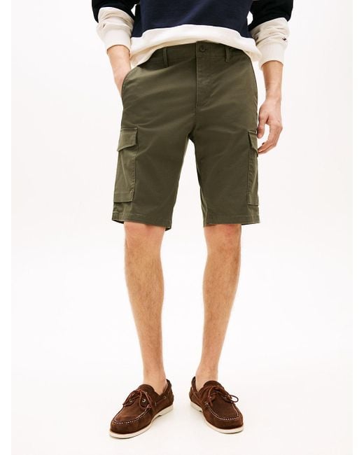 Shorts Cargo 1985 Collection Relaxed Fit di Tommy Hilfiger in Red da Uomo