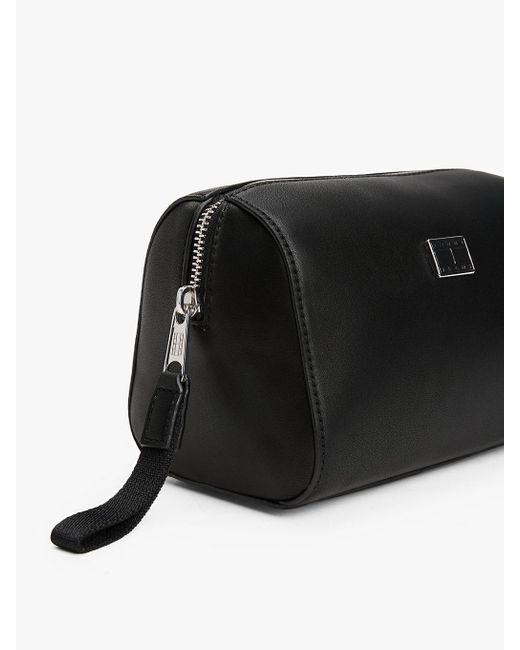 Tommy Hilfiger Black Logo Plaque Vanity Case