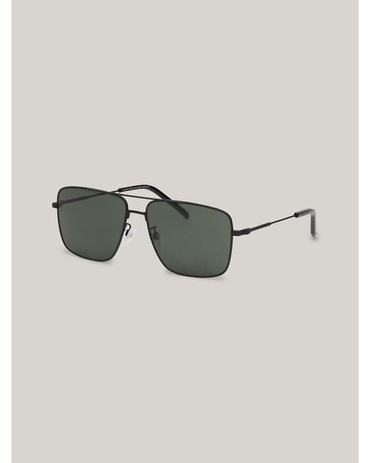 Tommy Hilfiger Multicolor Stainless Steel Navigator Sunglasses for men