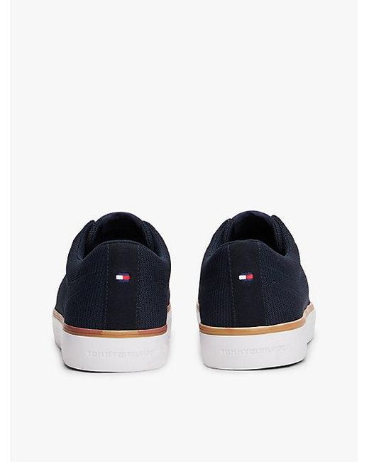 Tommy Hilfiger Th Hi Vulc Core Low Ii Mesh Fm0fm05513 Top in het Blue voor heren