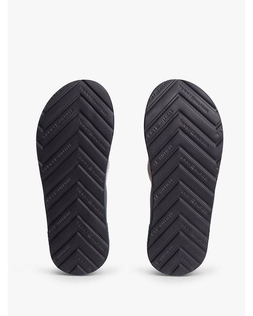 Tommy Hilfiger White Contoured Footbed Flip-Flops for men