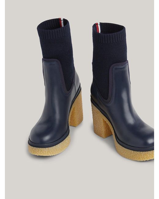 Tommy hilfiger hot sale sock boots