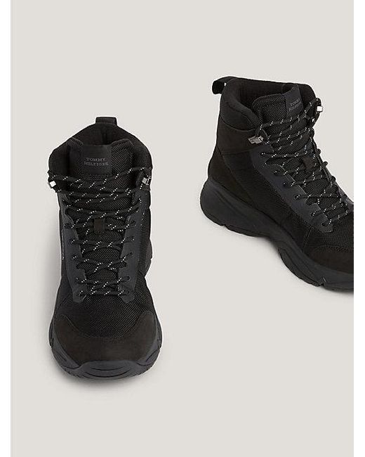 Tommy Hilfiger Sneaker-Stiefel aus CORDURA® in Black für Herren