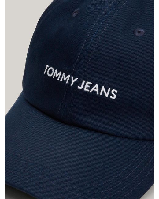 Tommy Hilfiger Blue Front Logo Baseball Cap