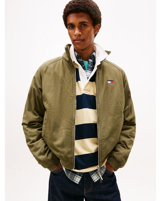 Tommy Hilfiger Multicolor Twill Relaxed Padded Jacket for men