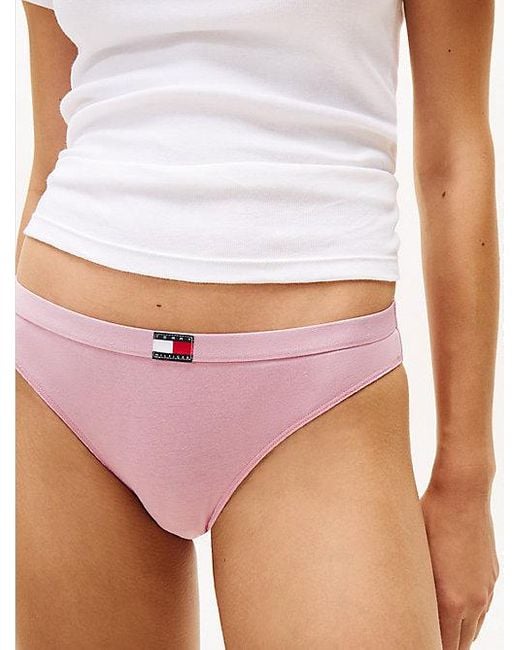 Tommy Hilfiger Set Van 3 Slips Met Heritage-Logo in het Gray