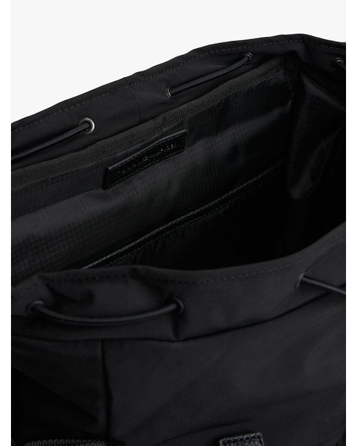 Sac À Dos De Voyage En Tissu À Rabat Et Logo Tommy Hilfiger pour homme en coloris Black