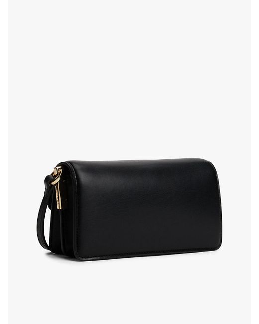 Borsa Heritage Con Patta E Tracolla di Tommy Hilfiger in Black