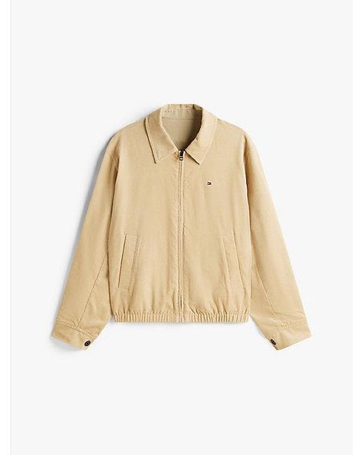 Tommy Hilfiger Reversible Corduroy Ivy Jack in het Natural voor heren