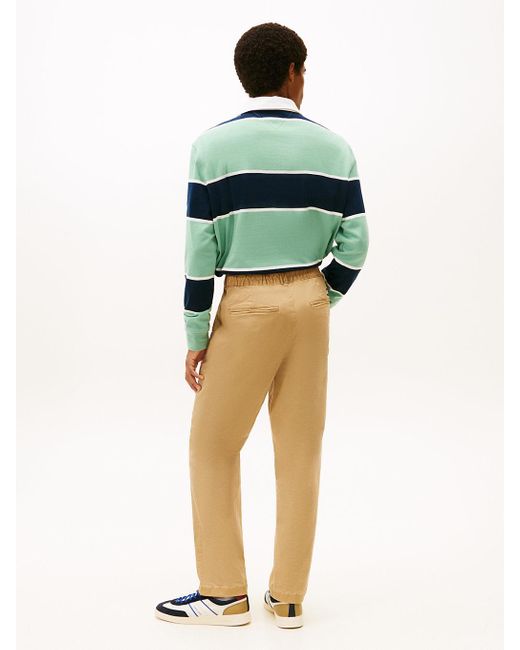 Tommy Hilfiger Green Sonny Tapered Twill Chinos for men