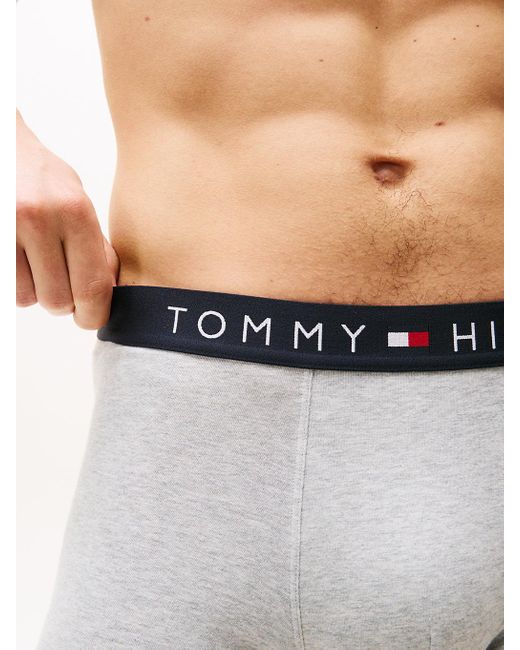 Lot De 3 Boxers Original À Ceinture À Logo Tommy Hilfiger pour homme en coloris Blue