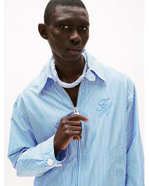 Tommy Hilfiger The Runway Collection Ivy-Jack Met Ithaca-Streep in het Blue voor heren
