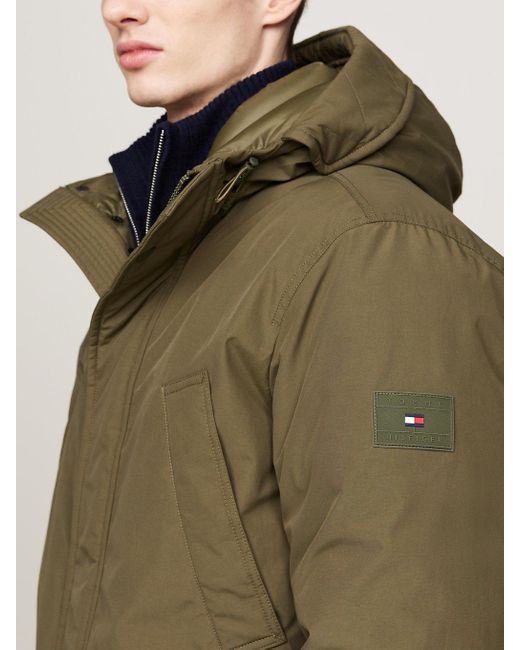 Tommy Hilfiger Natural Down Hooded Rockie Parka for men