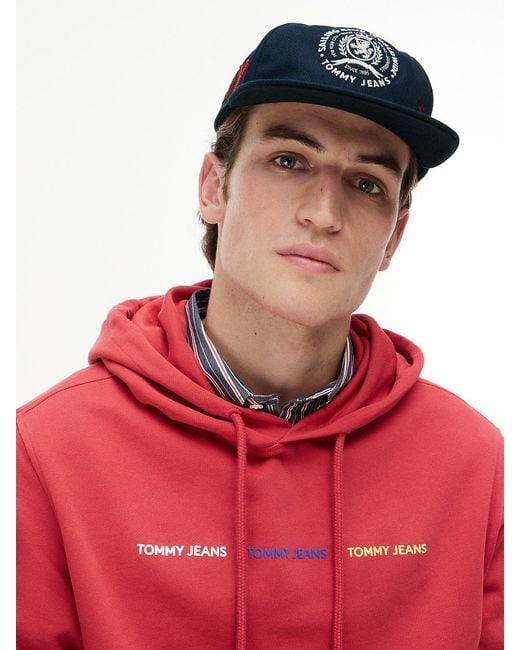 Cappello Da Baseball Con Bandiere Ricamate di Tommy Hilfiger in Blue da Uomo