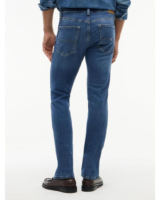 Tommy Hilfiger Blue Austin Slim Tapered Jeans for men