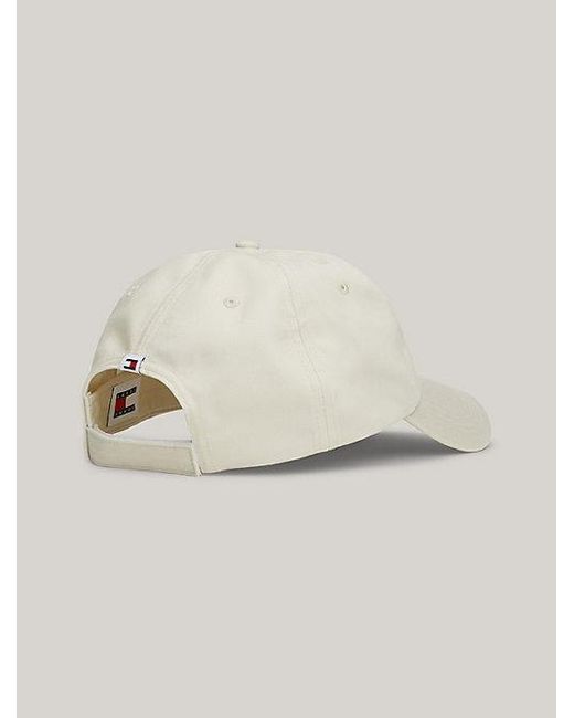Tommy Hilfiger Natural Baseball-Cap mit Logo vorne