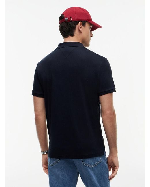 Tommy Hilfiger Blue Regular Fit Polo Shirt for men