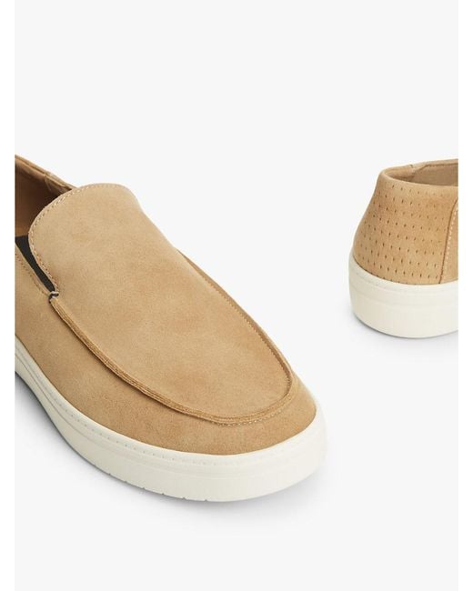Tommy Hilfiger White Lightweight Suede Loafers for men