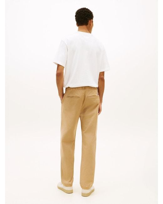 Tommy Hilfiger Green Sonny Relaxed Tapered Twill Chinos for men