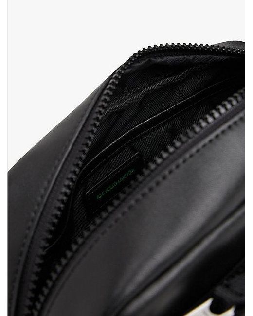 Tommy Hilfiger Logo-Kulturbeutel Aus Leder in Black für Herren