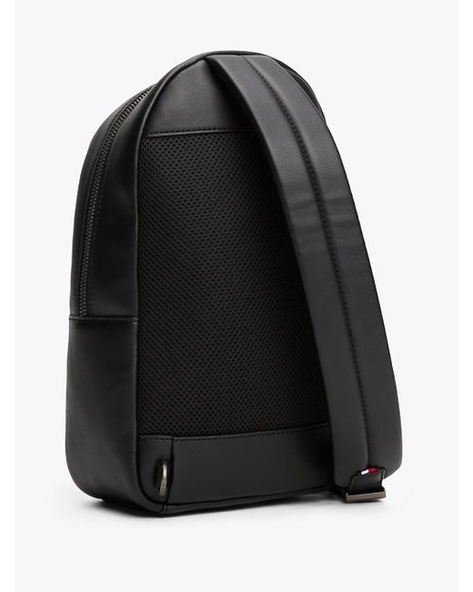 Zaino Monospalla Th Monogram di Tommy Hilfiger in Black da Uomo