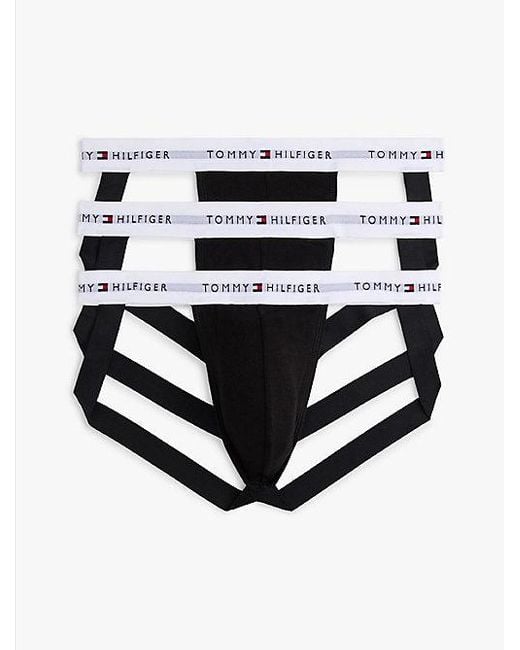 Tommy Hilfiger 3Er-Pack Signature Jockstraps Mit Logos in White für Herren