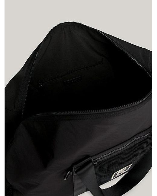 Bolsa de viaje con bolsillos sport de malla Tommy Hilfiger de hombre de color Black
