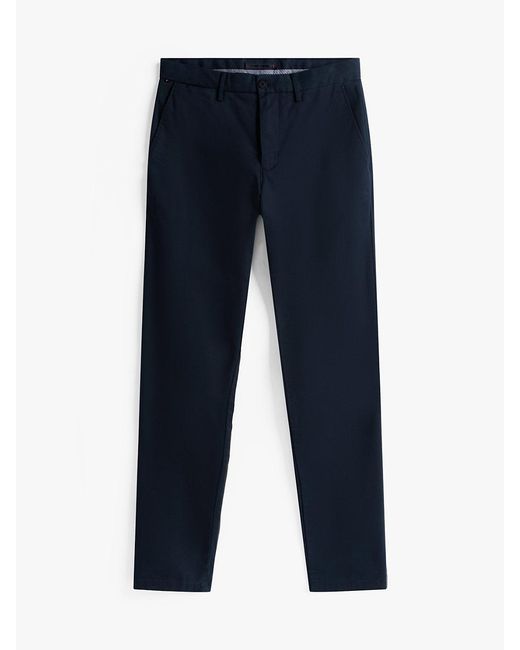 Tommy Hilfiger Blue 1985 Denton Straight Chinos for men