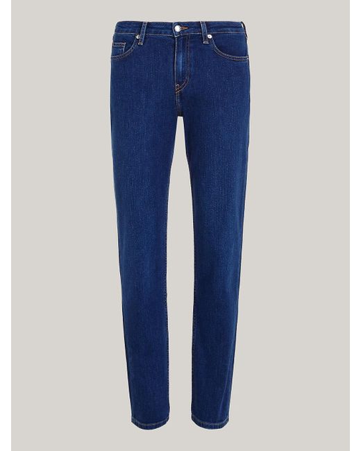 Tommy Hilfiger Blue Classics Mid Rise Straight Jeans