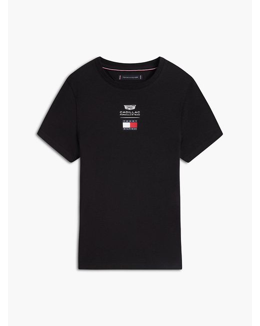 Tommy Hilfiger Blue Th X Cadillac Formula 1 Team Logo Fitted T-Shirt