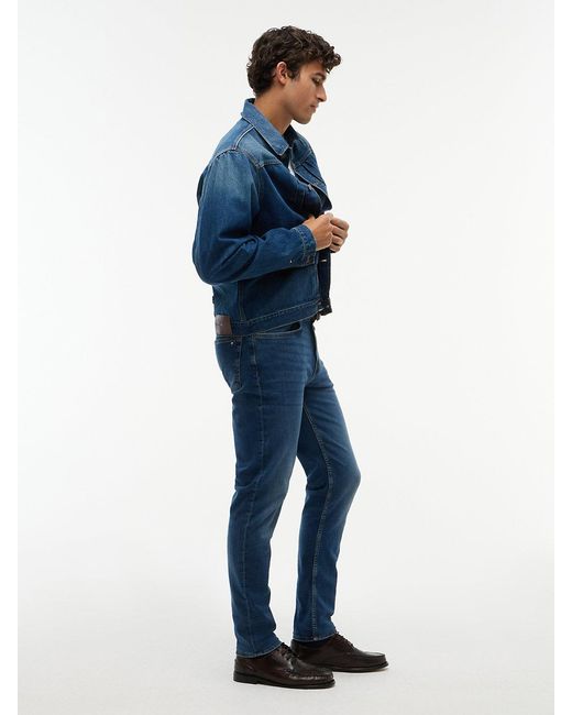 Tommy Hilfiger Blue Bleecker Slim Jeans for men