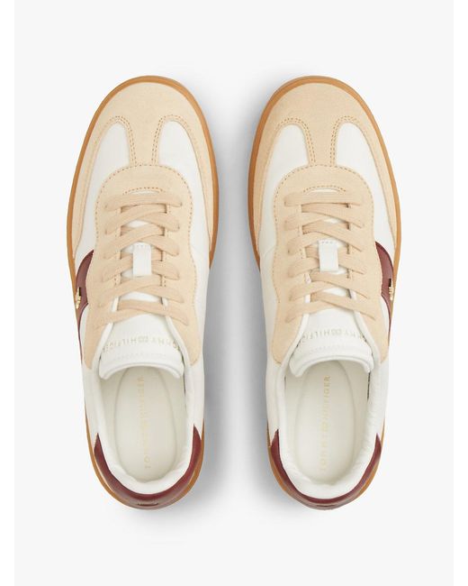 Tommy Hilfiger Multicolor Th Monogram Mixed Texture Trainers