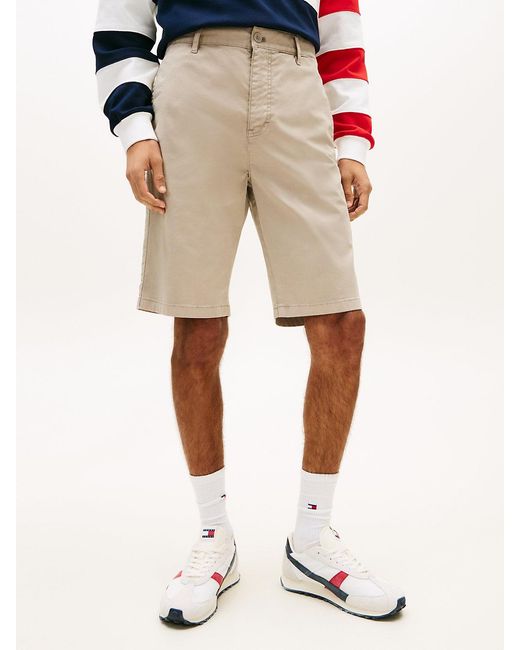 Tommy Hilfiger Blue Otis Twill Chino Shorts for men