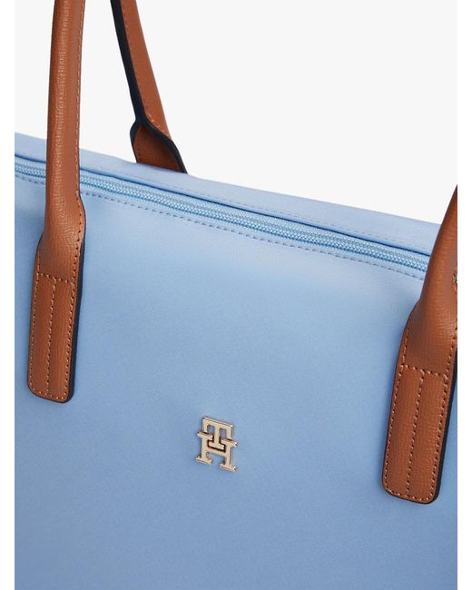 Tommy Hilfiger Blue S Popette Tote