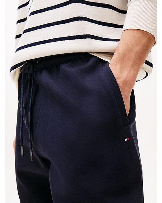 Tommy Hilfiger Jogger Met Trekkoord En Geborduurde Vlag in het Red voor heren