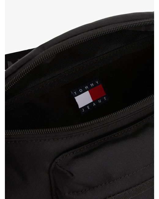 Marsupio Essential Con Logo Ripetuto di Tommy Hilfiger in Black da Uomo