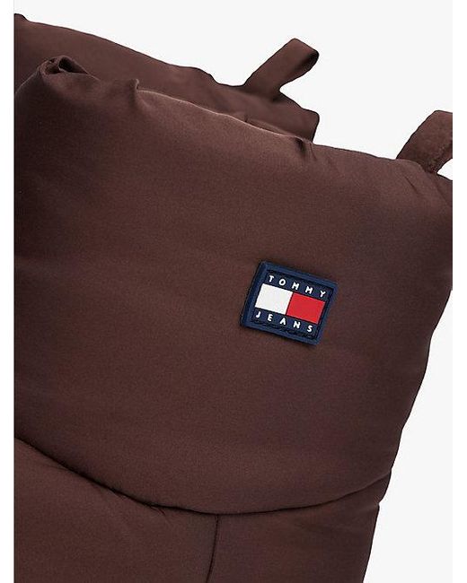 Tommy Hilfiger Warm Gevoerde Snowboot Met Profielzool in het Brown