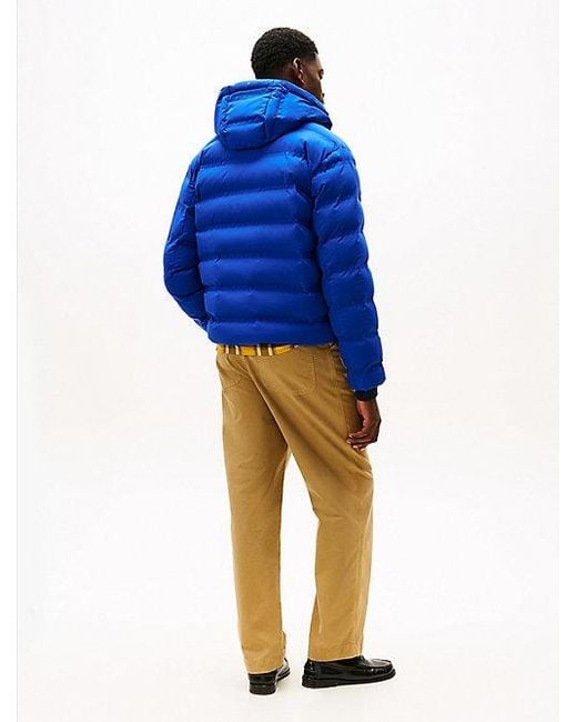 Tommy Hilfiger Tech Waterafstotend Jack Met Thermo-Isolatie in het Blue voor heren