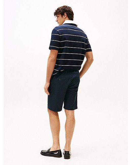 Tommy Hilfiger Harlem Relaxed Fit Chino Short in het Blue voor heren