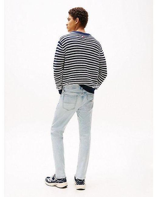 Vaqueros Austin De Pernera Ajustada Cónica Tommy Hilfiger de hombre de color Blue