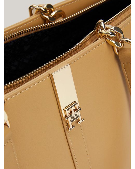 Tommy Hilfiger Natural Heritage Chain Detail Tote