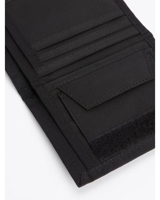 Tommy Hilfiger Black Essential Logo Trifold Wallet for men