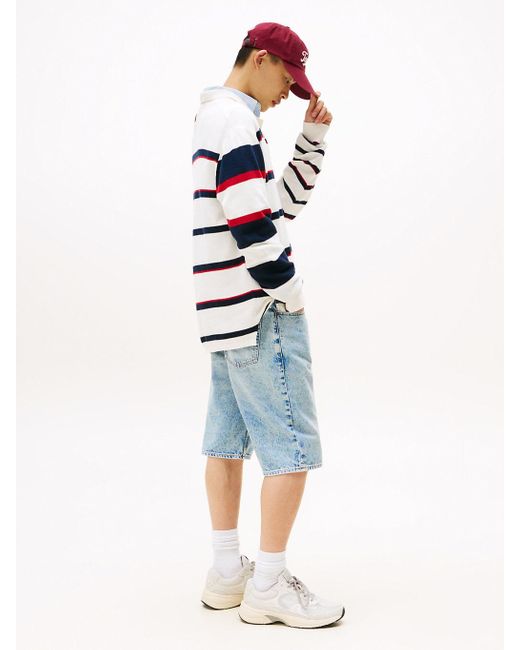 Tommy Hilfiger Blue Ryan Slim Denim Shorts for men