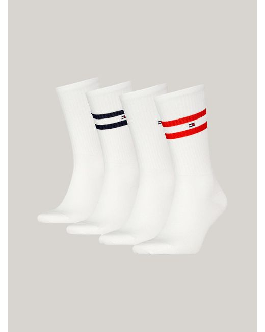 Tommy Hilfiger Natural 4-pack Stripe Socks Gift Box for men
