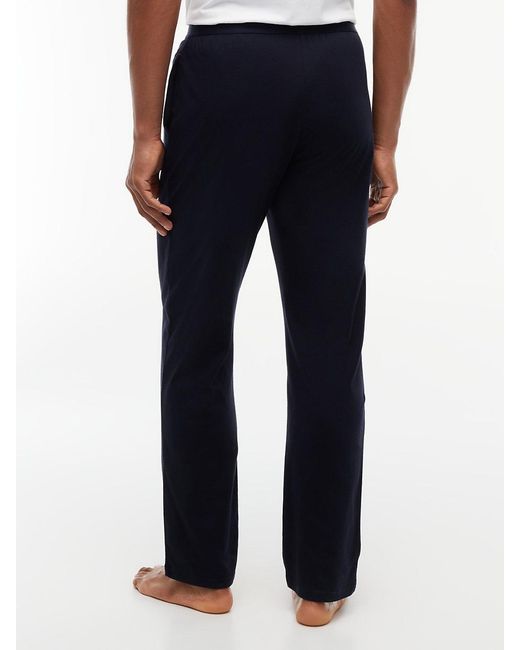 Tommy Hilfiger Blue Logo Waistband Trousers for men