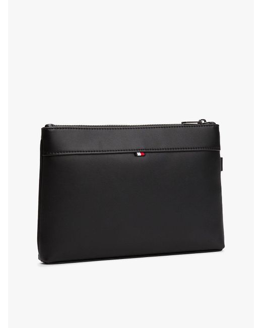 Pochette Th Monogram Tommy Hilfiger pour homme en coloris Black