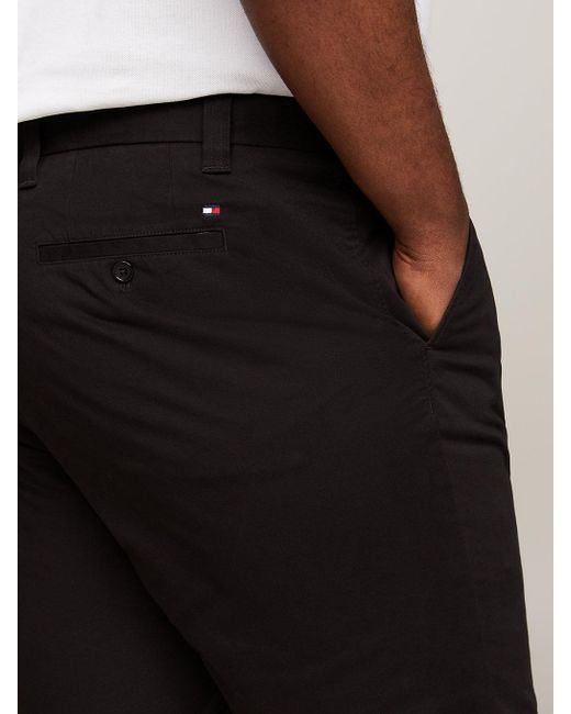 Tommy Hilfiger Black Plus Brooklyn 1985 Collection Chino Shorts for men