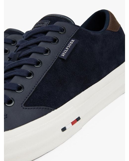 Sneakers Signature di Tommy Hilfiger in Blue da Uomo